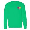 Heavy Cotton 100% Cotton Long Sleeve T Shirt Thumbnail