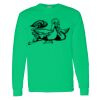 Heavy Cotton 100% Cotton Long Sleeve T Shirt Thumbnail