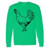 Heavy Cotton 100% Cotton Long Sleeve T Shirt Thumbnail