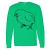 Heavy Cotton 100% Cotton Long Sleeve T Shirt Thumbnail