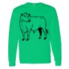 Heavy Cotton 100% Cotton Long Sleeve T Shirt Thumbnail