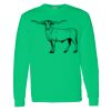 Heavy Cotton 100% Cotton Long Sleeve T Shirt Thumbnail