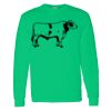 Heavy Cotton 100% Cotton Long Sleeve T Shirt Thumbnail