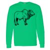 Heavy Cotton 100% Cotton Long Sleeve T Shirt Thumbnail