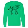 Heavy Cotton 100% Cotton Long Sleeve T Shirt Thumbnail