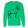 Heavy Cotton 100% Cotton Long Sleeve T Shirt Thumbnail