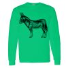 Heavy Cotton 100% Cotton Long Sleeve T Shirt Thumbnail