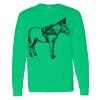 Heavy Cotton 100% Cotton Long Sleeve T Shirt Thumbnail