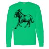 Heavy Cotton 100% Cotton Long Sleeve T Shirt Thumbnail