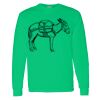 Heavy Cotton 100% Cotton Long Sleeve T Shirt Thumbnail