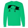 Heavy Cotton 100% Cotton Long Sleeve T Shirt Thumbnail