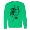 Heavy Cotton 100% Cotton Long Sleeve T Shirt Thumbnail