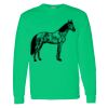 Heavy Cotton 100% Cotton Long Sleeve T Shirt Thumbnail