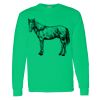 Heavy Cotton 100% Cotton Long Sleeve T Shirt Thumbnail