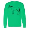 Heavy Cotton 100% Cotton Long Sleeve T Shirt Thumbnail