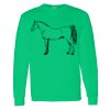 Heavy Cotton 100% Cotton Long Sleeve T Shirt Thumbnail