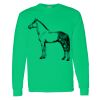 Heavy Cotton 100% Cotton Long Sleeve T Shirt Thumbnail