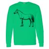 Heavy Cotton 100% Cotton Long Sleeve T Shirt Thumbnail