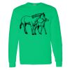 Heavy Cotton 100% Cotton Long Sleeve T Shirt Thumbnail