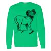 Heavy Cotton 100% Cotton Long Sleeve T Shirt Thumbnail