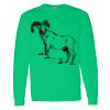 Heavy Cotton 100% Cotton Long Sleeve T Shirt Thumbnail