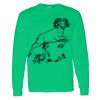 Heavy Cotton 100% Cotton Long Sleeve T Shirt Thumbnail