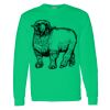 Heavy Cotton 100% Cotton Long Sleeve T Shirt Thumbnail