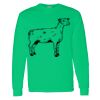 Heavy Cotton 100% Cotton Long Sleeve T Shirt Thumbnail