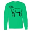 Heavy Cotton 100% Cotton Long Sleeve T Shirt Thumbnail