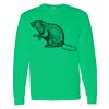 Heavy Cotton 100% Cotton Long Sleeve T Shirt Thumbnail