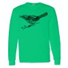 Heavy Cotton 100% Cotton Long Sleeve T Shirt Thumbnail