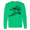 Heavy Cotton 100% Cotton Long Sleeve T Shirt Thumbnail