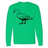 Heavy Cotton 100% Cotton Long Sleeve T Shirt Thumbnail