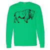 Heavy Cotton 100% Cotton Long Sleeve T Shirt Thumbnail