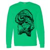 Heavy Cotton 100% Cotton Long Sleeve T Shirt Thumbnail