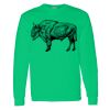 Heavy Cotton 100% Cotton Long Sleeve T Shirt Thumbnail