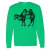 Heavy Cotton 100% Cotton Long Sleeve T Shirt Thumbnail