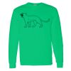 Heavy Cotton 100% Cotton Long Sleeve T Shirt Thumbnail