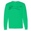 Heavy Cotton 100% Cotton Long Sleeve T Shirt Thumbnail