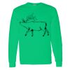 Heavy Cotton 100% Cotton Long Sleeve T Shirt Thumbnail