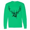 Heavy Cotton 100% Cotton Long Sleeve T Shirt Thumbnail