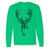 Heavy Cotton 100% Cotton Long Sleeve T Shirt Thumbnail