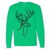 Heavy Cotton 100% Cotton Long Sleeve T Shirt Thumbnail