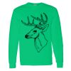 Heavy Cotton 100% Cotton Long Sleeve T Shirt Thumbnail