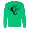 Heavy Cotton 100% Cotton Long Sleeve T Shirt Thumbnail