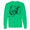 Heavy Cotton 100% Cotton Long Sleeve T Shirt Thumbnail