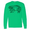 Heavy Cotton 100% Cotton Long Sleeve T Shirt Thumbnail