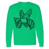 Heavy Cotton 100% Cotton Long Sleeve T Shirt Thumbnail