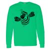 Heavy Cotton 100% Cotton Long Sleeve T Shirt Thumbnail