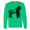 Heavy Cotton 100% Cotton Long Sleeve T Shirt Thumbnail